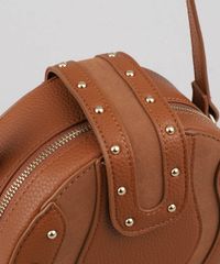 Bolsa-Redonda-Feminina-Transversal-com-Recortes-e-Tachas-Caramelo-8926674-Caramelo_6