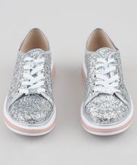 Tenis-Infantil-Molekinha-Running-com-Glitter-Prateado-9352359-Prateado_4