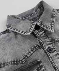 Camisa-Jeans-Infantil-com-Bolsos-Manga-Longa-Preta-9460120-Preto_4