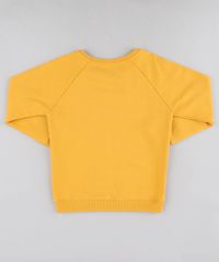 Blusao-Infantil--Motor--em-Moletom-Gola-Careca-Mostarda-9455832-Mostarda_2