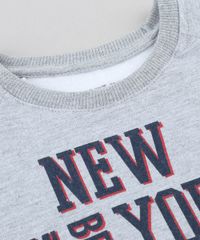 Blusao-Infantil--New-York--em-Moletom-Gola-Careca-Cinza-Mescla-9455994-Cinza_Mescla_4