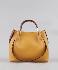 Bolsa-de-Ombro-Feminina-Grande-Amarela-9387653-Amarelo_4