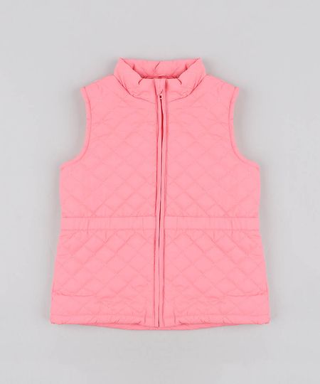 Colete-Infantil-Puffer-Matelasse-Rosa-9344148-Rosa_1 Colete-Infantil-Puffer-Matelasse-Rosa-9344148-Rosa_1
