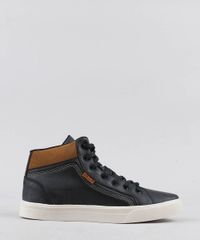 Tenis-Masculino-Ollie-Cano-Alto-com-Recorte-Preto-9408999-Preto_1