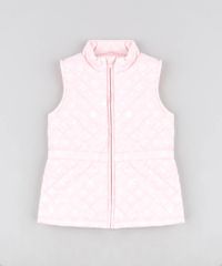 Colete-Infantil-Puffer-Matelasse-Estampado-de-Estrelas-Rosa-Claro-9344149-Rosa_Claro_1