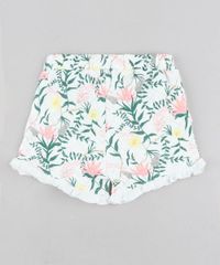 Short-Infantil-Estampado-Floral-com-Babado-em-Moletom-Branco-9205063-Branco_2
