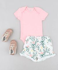 Short-Infantil-Estampado-Floral-com-Babado-em-Moletom-Branco-9205063-Branco_3
