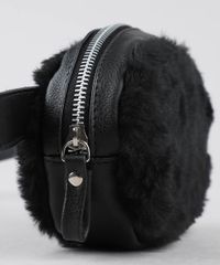 Pochete-Feminina-com-Pelucia-Preta-9439380-Preto_5