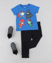 Camiseta-Infantil-Liga-da-Justica-Manga-Curta-Gola-Careca-Azul-9428684-Azul_3