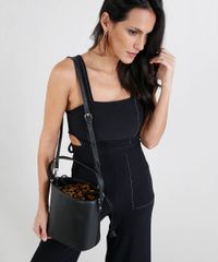Bolsa-Bucket-Feminina-Estruturada-Media-com-Forro-Animal-Print-Preta-9359474-Preto_2