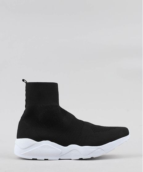 Tenis-Meia-Masculino-Esportivo-Cano-Alto-Preto-9469895-Preto_1