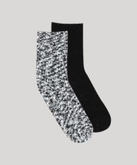 Kit-de-2-Meias-Femininas-de-Inverno-Texturizadas-Multicor-9392517-Multicor_1