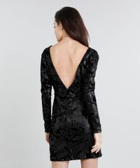 Vestido-Feminino-Mindset-Curto-em-Veludo-com-Paete-Manga-Longa-Preto-9555075-Preto_2