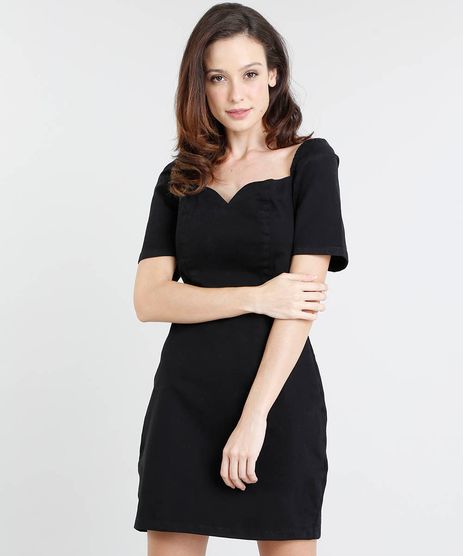 Vestido-Feminino-Mindset-Curto-Manga-Curta-Decote-Princesa-Preto-9561892-Preto_1