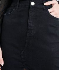 Saia-Jeans-Feminina-Mindset-Midi-com-Fenda-Preta-9560326-Preto_4