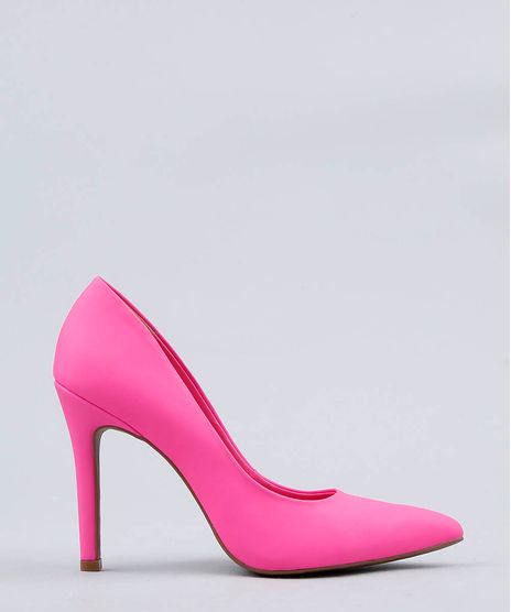 Scarpin-Feminino-Bico-Fino-Mindset-Rosa-Neon-9537544-Rosa_Neon_1