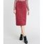 Saia-de-Sarja-Feminina-Midi-Mindset-com-Botoes-e-Bolsos-Vinho-9503931-Vinho_1