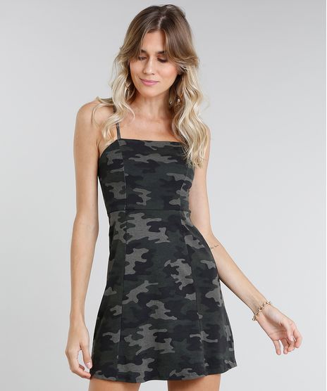 Vestido-Feminino-Curto-Estampado-Camuflado-Verde-Militar-9464450-Verde_Militar_1