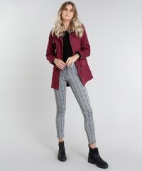 Parka-Feminina-Manga-Longa-com-Bolsos-Vinho-9360082-Vinho_3