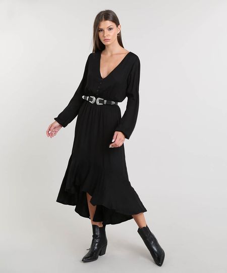 Vestido-Feminino-Midi-Open-Shoulder-com-Babado-Manga-Longa-Preto-9368723-Preto_1 Vestido-Feminino-Midi-Open-Shoulder-com-Babado-Manga-Longa-Preto-9368723-Preto_1