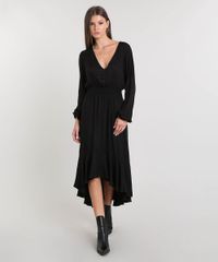 Vestido-Feminino-Midi-Open-Shoulder-com-Babado-Manga-Longa-Preto-9368723-Preto_3