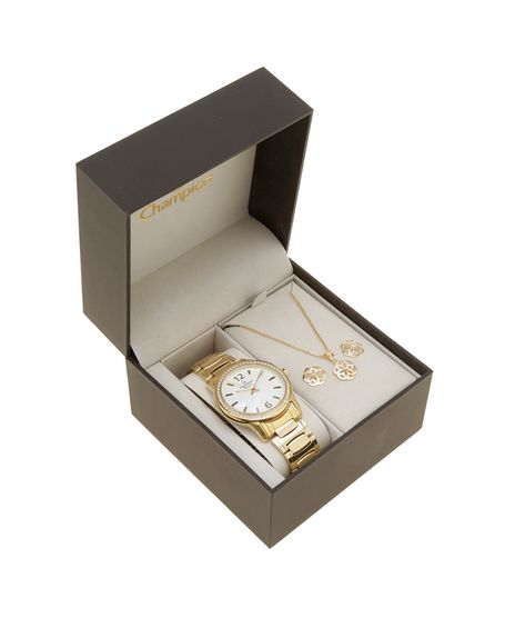 Kit-de-Relogio-Champion-Analogico-Feminino---Colar---Brinco---CCN28839W-Dourado-8506110-Dourado_1