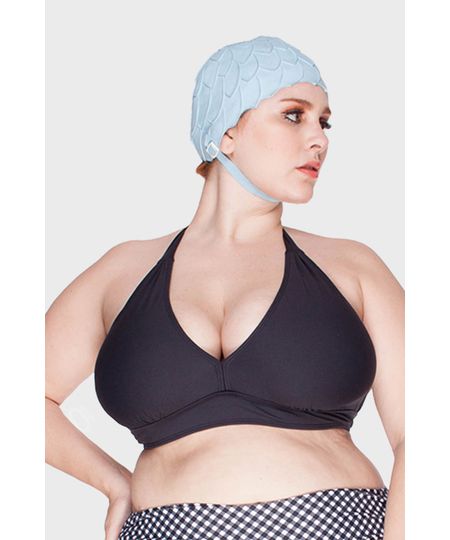 Top sem Bojo Liso Plus Size Menor preço em Top sem Bojo Liso Plus Size