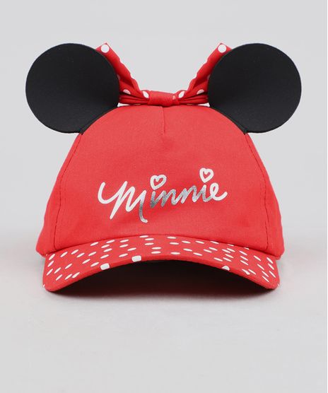 Bone-Infantil-Aba-Curva-Minnie-com-Orelhas-e-Laco-Vermelho-9441406-Vermelho_1