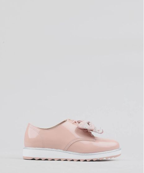 Oxford-Infantil-Molekinha-em-Verniz-com-Laco-Rose-9471602-Rose_1