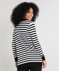 Capa-Feminina-em-Trico-Listrada-Preta-9337332-Preto_2
