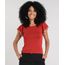 Blusa-Feminina-em-Trico-com-Babado-na-Manga-Decote-Redondo-Cobre-9363847-Cobre_1