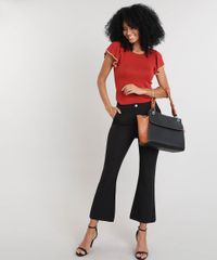 Blusa-Feminina-em-Trico-com-Babado-na-Manga-Decote-Redondo-Cobre-9363847-Cobre_3
