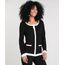 Cardigan-Feminino-em-Trico-Bicolor-Preto-9360282-Preto_1