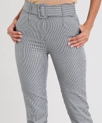 Calca-Skinny-Feminina-Estampada-Pied-Poule-com-Cinto-Preta-9375307-Preto_4