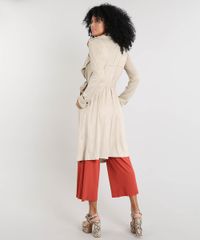 Casaco-Trench-Coat-Feminino-em-Suede-Bege-Claro-9356336-Bege_Claro_2