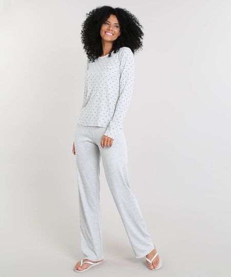 Pijama-Feminino-Canelado-Coala-Estampado-de-Coracoes-Manga-Longa-Cinza-Mescla-9415996-Cinza_Mescla_1 Pijama-Feminino-Canelado-Coala-Estampado-de-Coracoes-Manga-Longa-Cinza-Mescla-9415996-Cinza_Mescla_1