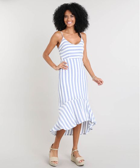 Vestido-Feminino-Midi-Listrado-com-Babado-e-Lace-Up-Alca-Fina-Off-White-9502736-Off_White_1