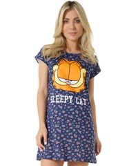 Camisola-Estampada-Floral-Garfield-Azul-Marinho-8473893-Azul_Marinho_1