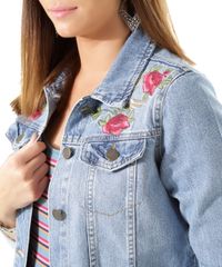 Jaqueta-Jeans-com-Bordado-Floral-Azul-Medio-8478427-Azul_Medio_4