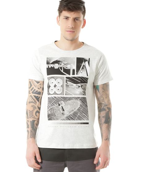 Camiseta--Skateboard--Cinza-Mescla-Claro-8438285-Cinza_Mescla_Claro_1