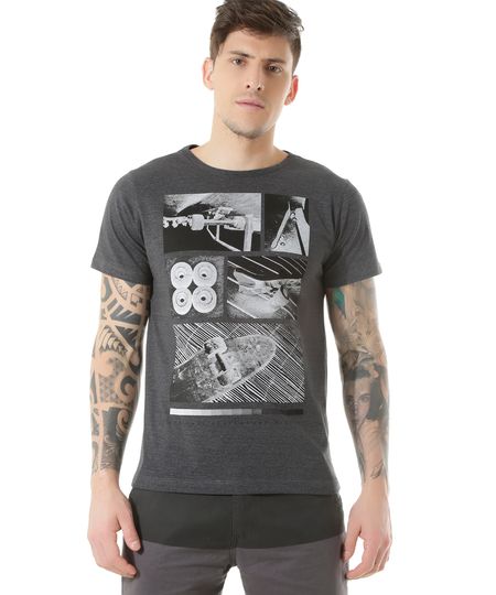 Camiseta--Skateboard--Cinza-Mescla-Escuro-8438285-Cinza_Mescla_Escuro_1