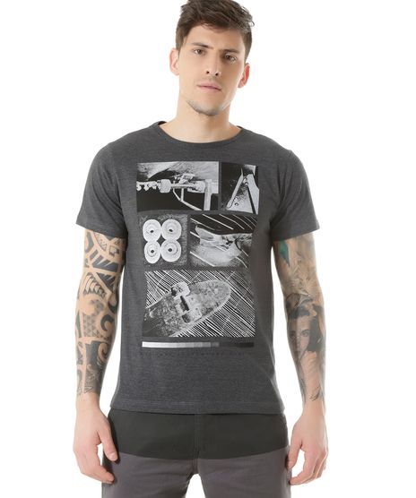 Camiseta--Skateboard--Cinza-Mescla-Escuro-8438285-Cinza_Mescla_Escuro_1