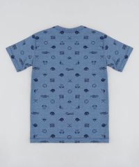Camiseta-Infantil-Estampada-com-Bolso-Manga-Curta-Gola-Careca-Azul-Marinho-9040769-Azul_Marinho_2