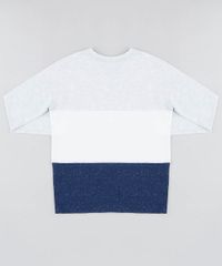 Camiseta-Infantil-com-Recorte-e-Bolso-Manga-Longa-Gola-Careca-Cinza-Mescla-Claro-9440093-Cinza_Mescla_Claro_2