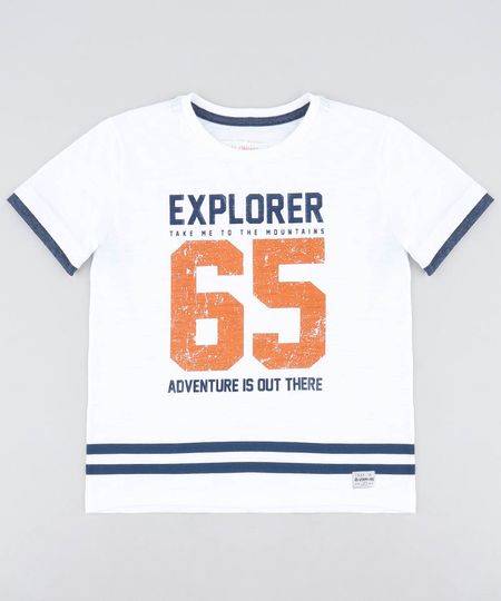 Camiseta-Infantil--Explorer--Manga-Curta-Gola-Careca-Off-White-9440226-Off_White_1 Camiseta-Infantil--Explorer--Manga-Curta-Gola-Careca-Off-White-9440226-Off_White_1