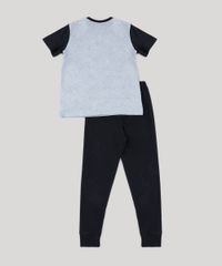 Pijama-Infantil-Batman-Manga-Curta-Cinza-Mescla-9476328-Cinza_Mescla_2