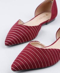 Sapatilha-Feminina-Via-Uno-em-Suede-Bico-Fino-Vinho-9470993-Vinho_2