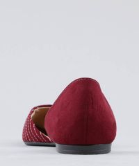 Sapatilha-Feminina-Via-Uno-em-Suede-Bico-Fino-Vinho-9470993-Vinho_3