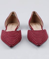 Sapatilha-Feminina-Via-Uno-em-Suede-Bico-Fino-Vinho-9470993-Vinho_4