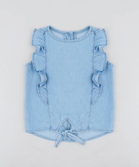 Regata-Jeans-Infantil-com-Babado-e-No-Azul-Claro-9418348-Azul_Claro_1 Regata-Jeans-Infantil-com-Babado-e-No-Azul-Claro-9418348-Azul_Claro_1